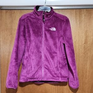 The North Face Plum Purple Fleece Jacket, Women's Medium